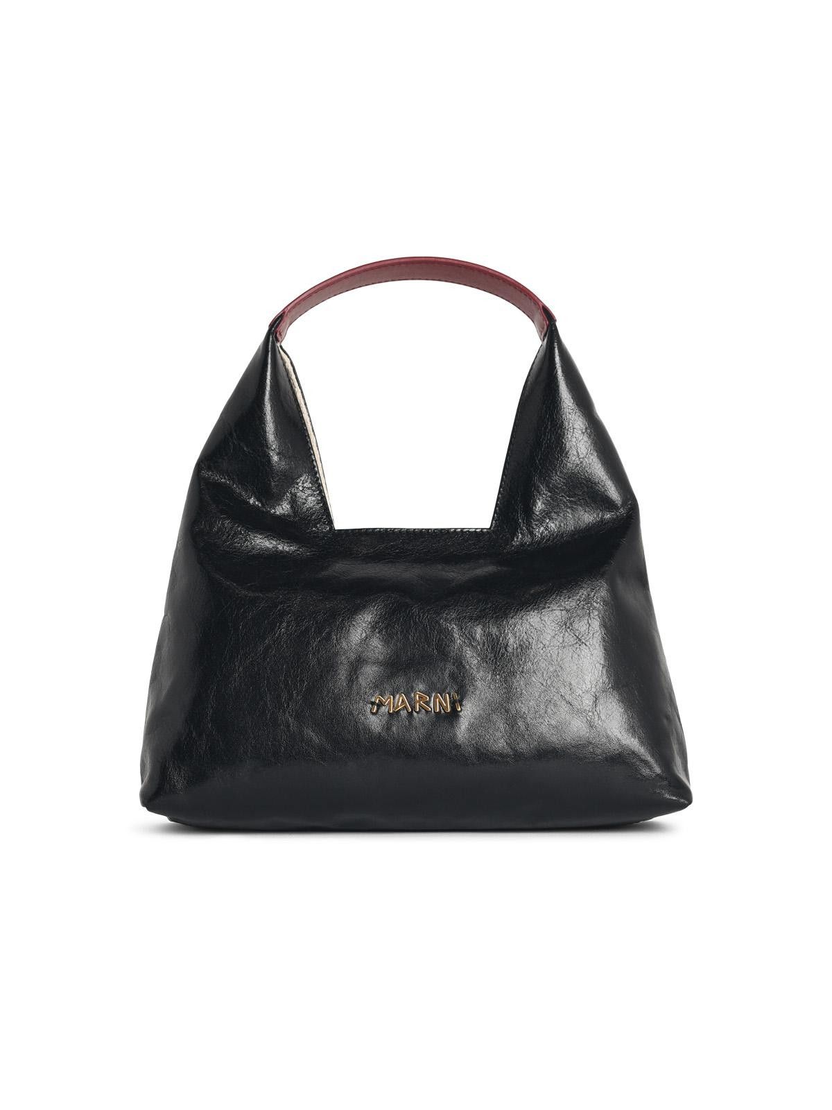 Marni MARNI 'Trapeze' Mini Black Leather Handbag Size ONE SIZE - 1 Thumbnail