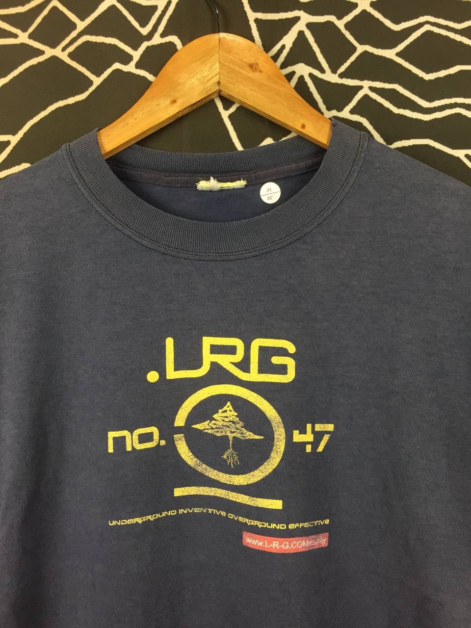 LRG Distressed LRG Lifted Research Group Skate Streetwear Tee Size US M / EU 48-50 / 2 - 3 Thumbnail