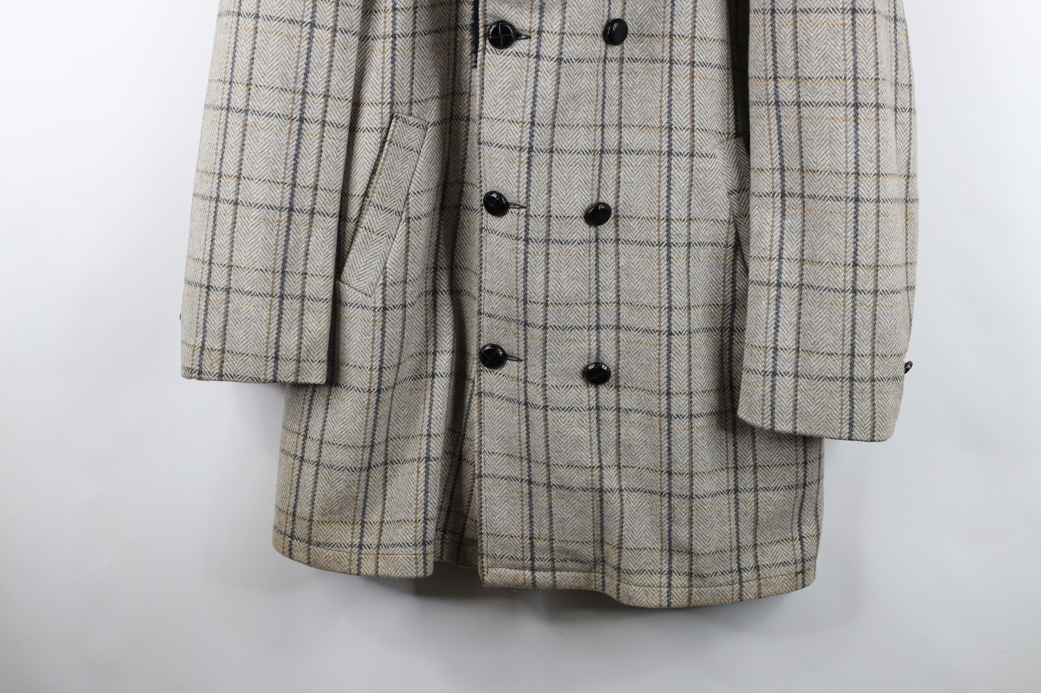 Vintage Vintage 70s Streetwear Plaid Fleece Lined Jacket USA Size US XXL / EU 58 / 5 - 3 Thumbnail