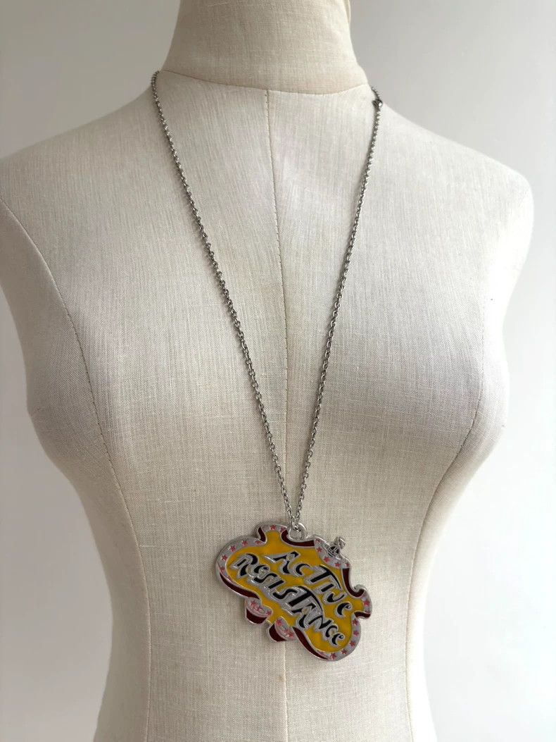 Vivienne Westwood Vivienne Westwood Vintage Ice Cream Military Saturn Neckla Size ONE SIZE - 6 Thumbnail