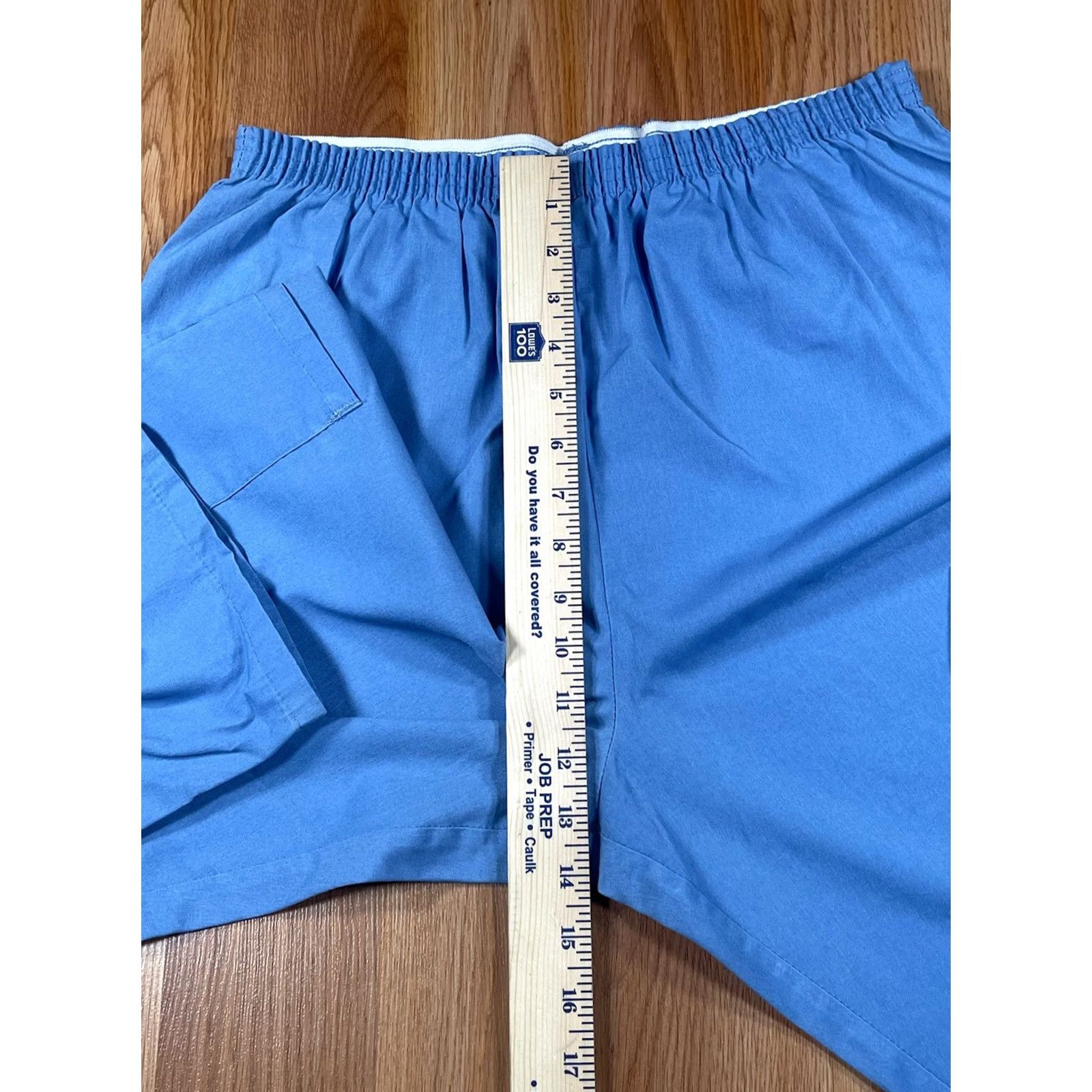 Vintage Working Scrubs BY White Swan Scrub Pants Bottom Womens Size M Medium Blue Cotton Blend Solid 90s 2000s Womens Size 32" / US 10 / IT 46 - 4 Thumbnail