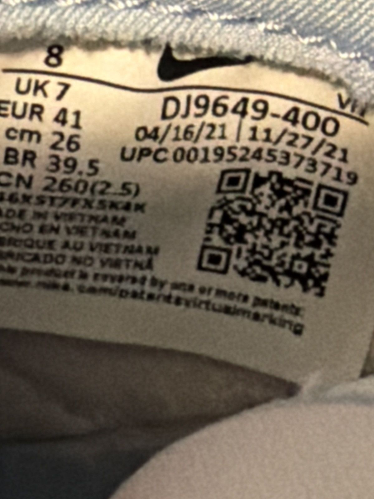Nike Nike x Union Dunk Argon Size US 8 / EU 41 - 10 Thumbnail
