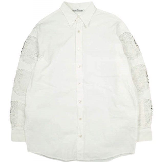 Acne Studios Acne Studios Acne Studios FN-MN-SHIR000446 Cotton Shirt Cotton Tops FN-MN-SHIR000446 DUTY FREE for USA Size ONE SIZE - 1 Thumbnail