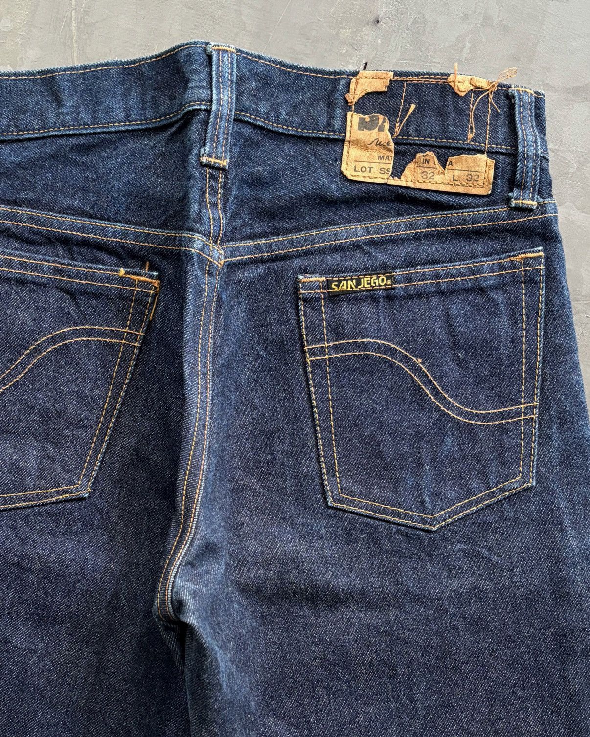 Vintage vintage san jego bell bottom jeans Size US 31 - 6 Thumbnail