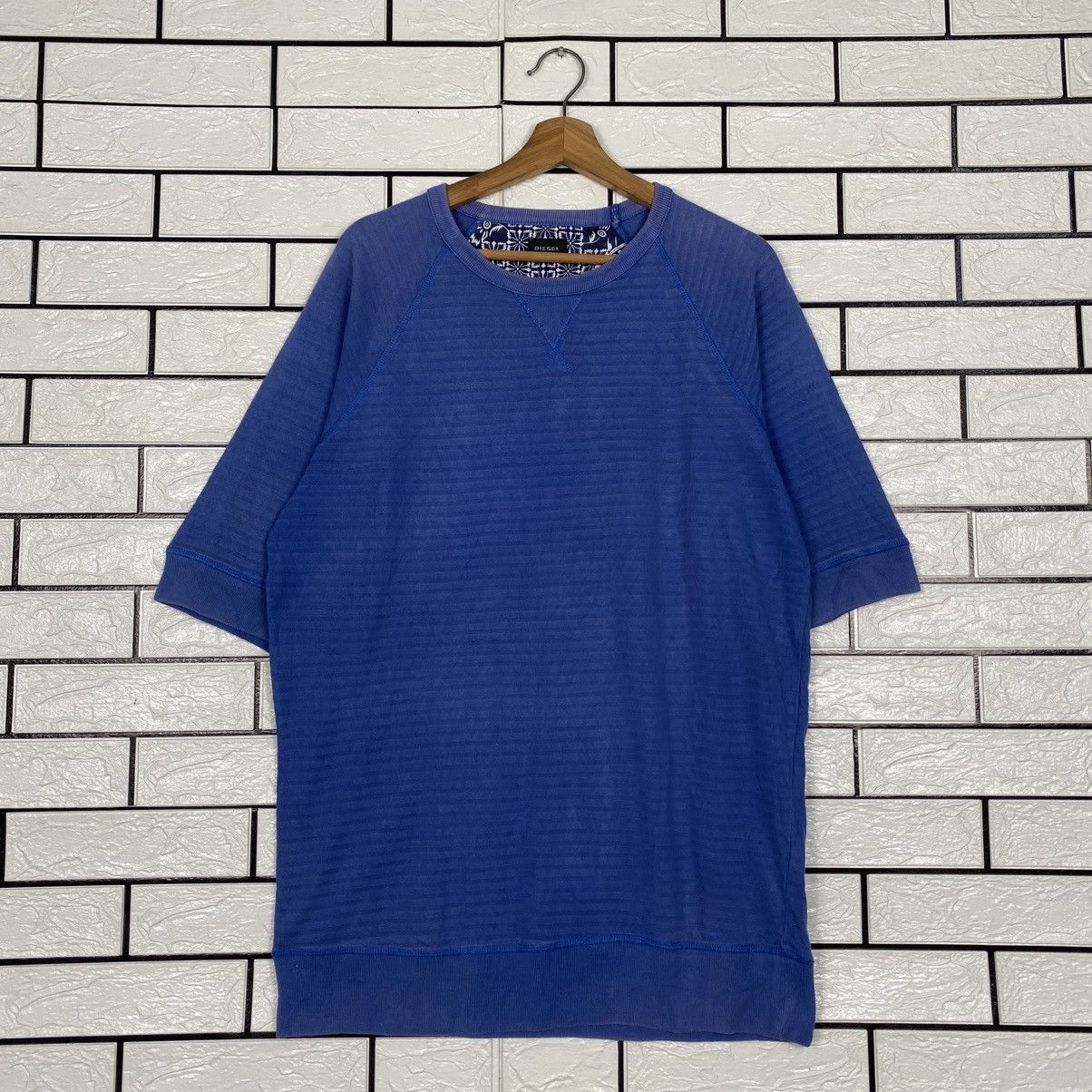 Japanese Brand 📌Short Sleeve Sweatshirt Jumper Diesel Size US M / EU 48-50 / 2 - 2 Thumbnail