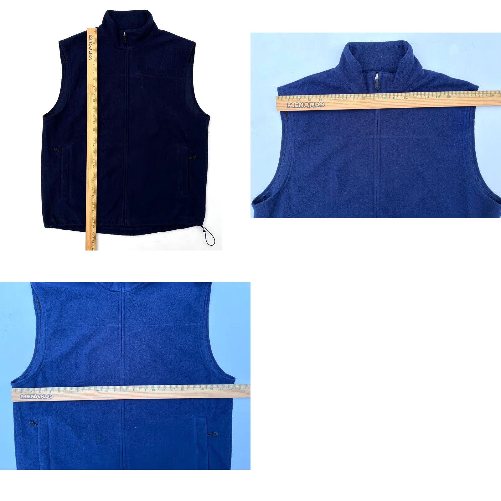 Polo Ralph Lauren Polo Golf Ralph Lauren Men’s Full Zip Fleece Vest Shirt Navy Blue L Size US L / EU 52-54 / 3 - 8 Thumbnail