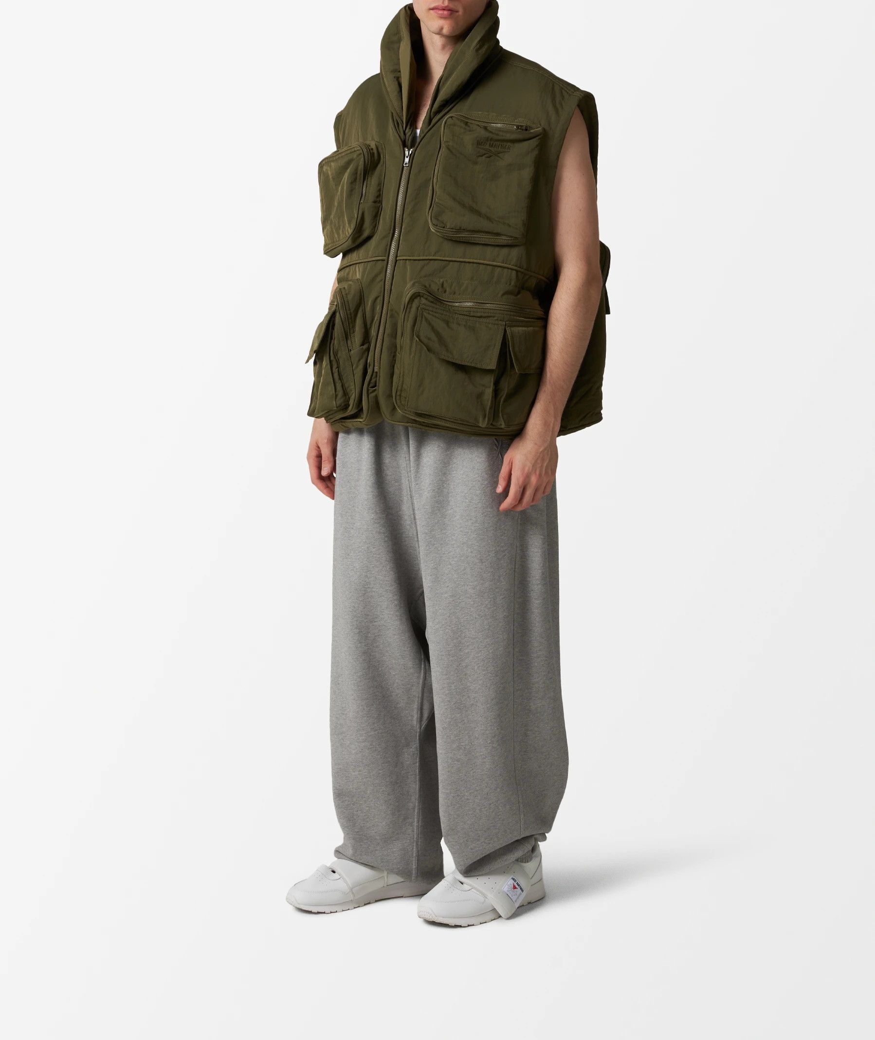 Hed Mayner Hed Mayner x Reebok Oversized Pocketed Vest Size US S / EU 44-46 / 1 - 15 Thumbnail