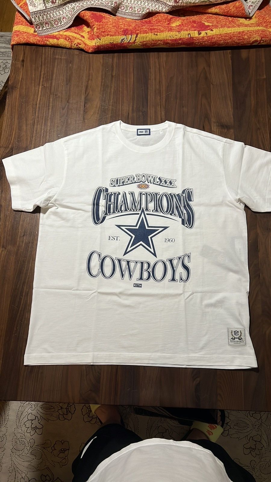 Kith for the NFL: Cowboys Vintage Tee - White – Kith Europe