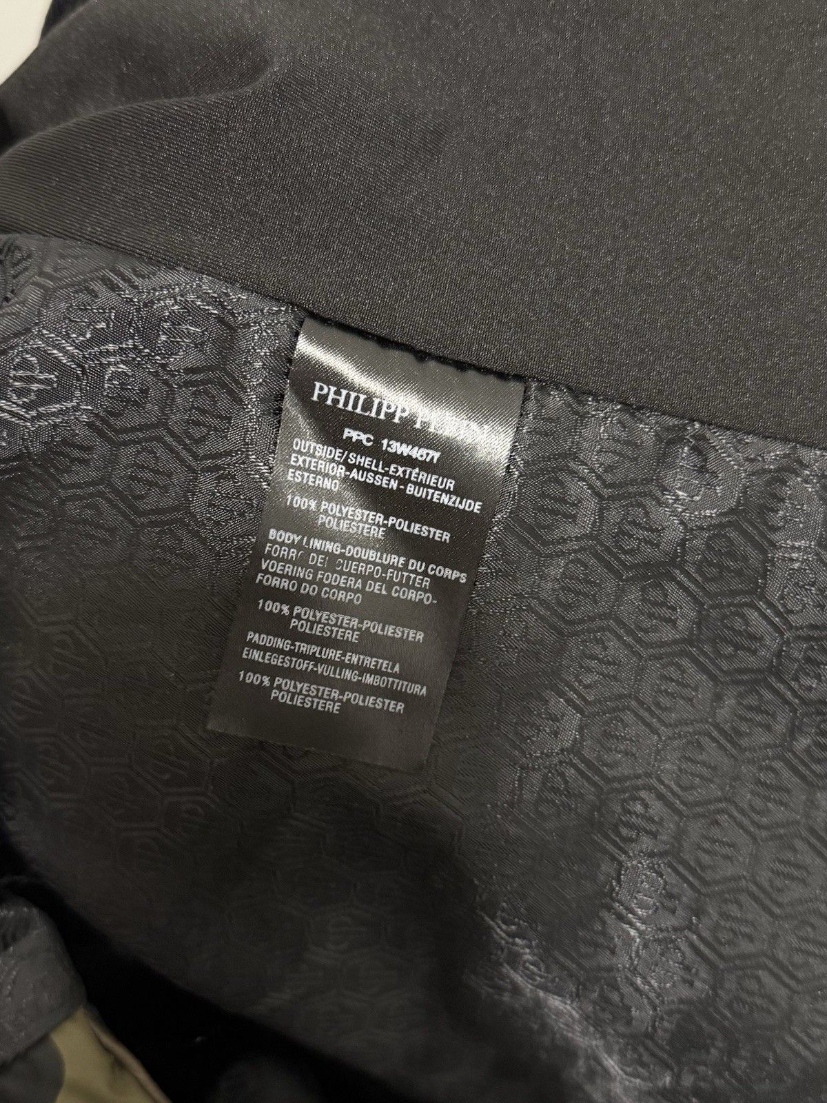 Philipp Plein Philipp Plein Womens Camo Camouflage Jacket Spikes Biker Size L / US 10 / IT 46 - 19 Thumbnail