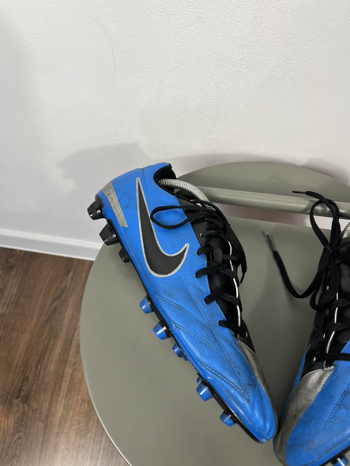 Nike Nike Tiempo Blue FG Soccer Cleats Football Boots US 12 EU 46 Size US 12 / EU 45 - 2 Thumbnail