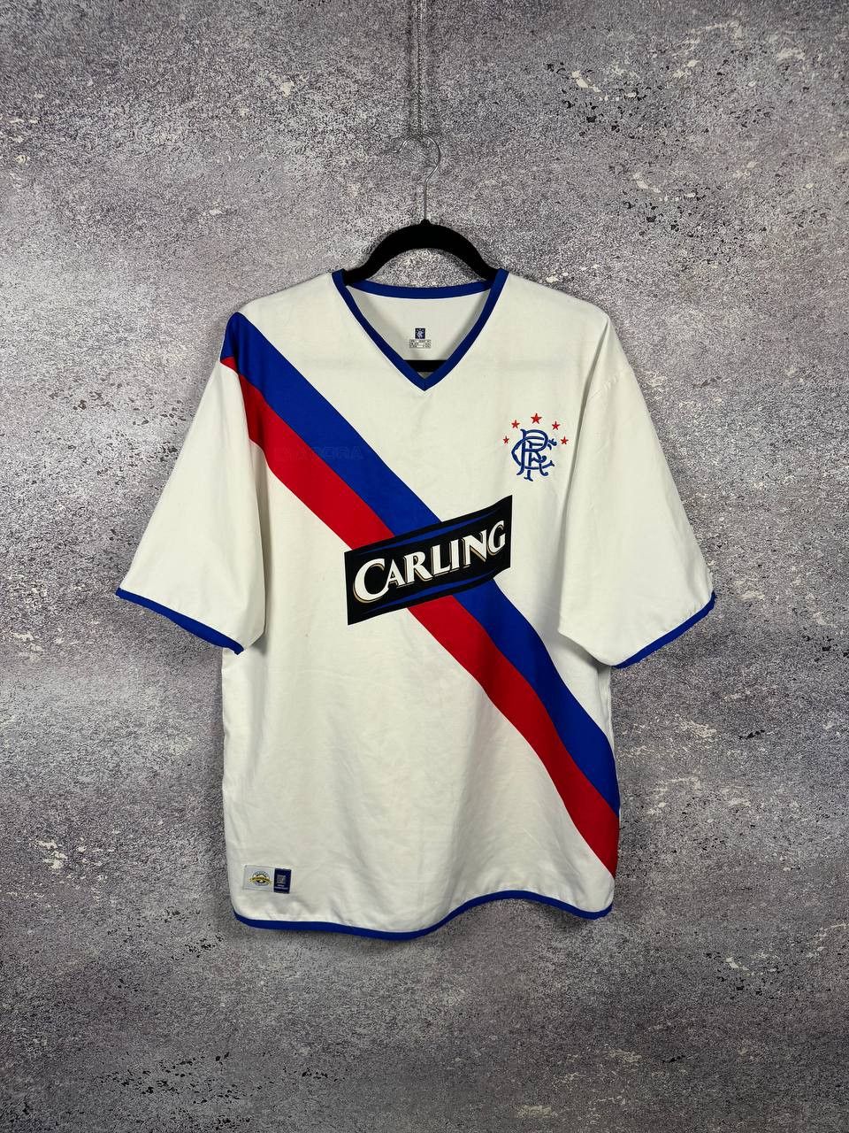 Diadora × Vintage Vintage Rangers 2004/05 Diadora Soccer Jersey Large Size US L / EU 52-54 / 3 - 1 Thumbnail