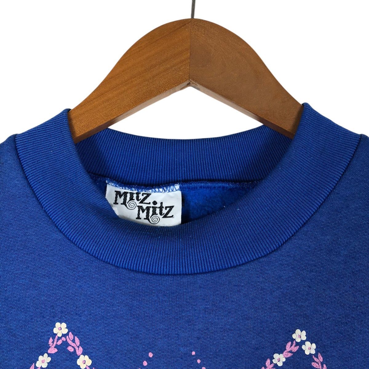 Vintage MITZ MITZ Flower Fullprint Sweatshirt Size US M / EU 48-50 / 2 - 6 Thumbnail