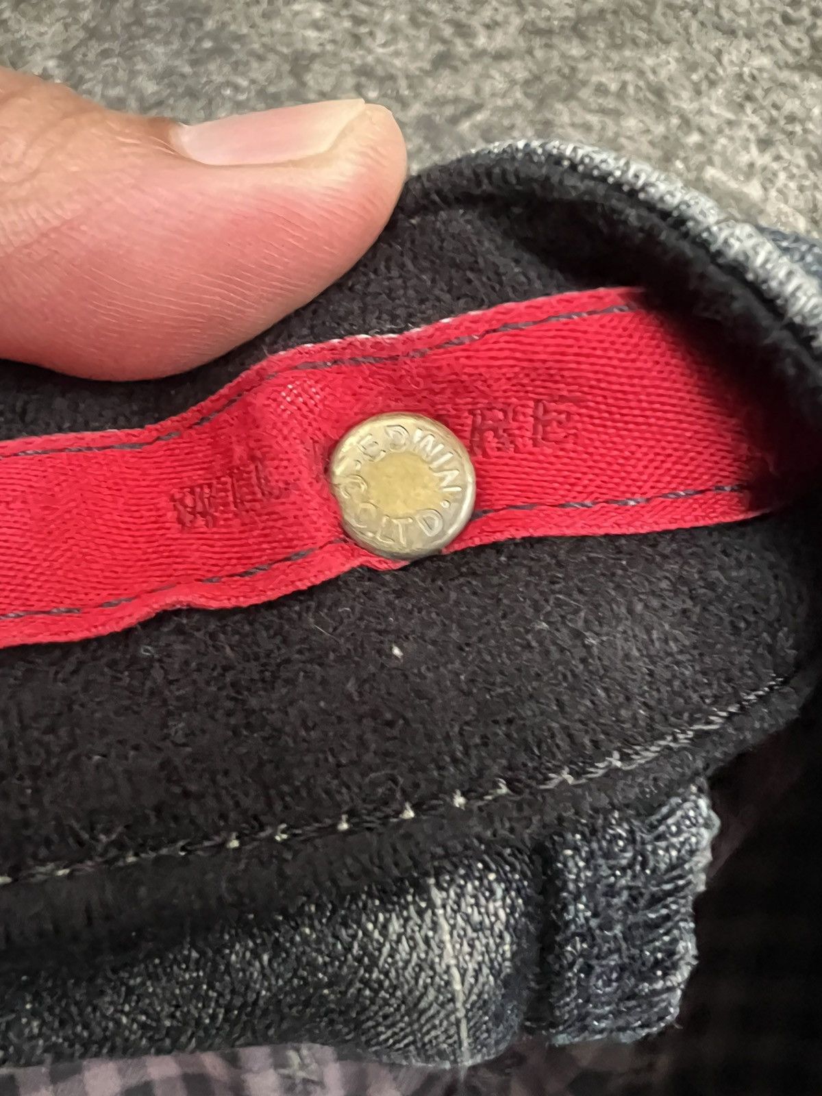 Edwin × If Six Was Nine VINTAGE EDWIN WILD FIRE DISTRESS JEAN Size US 31 - 15 Thumbnail