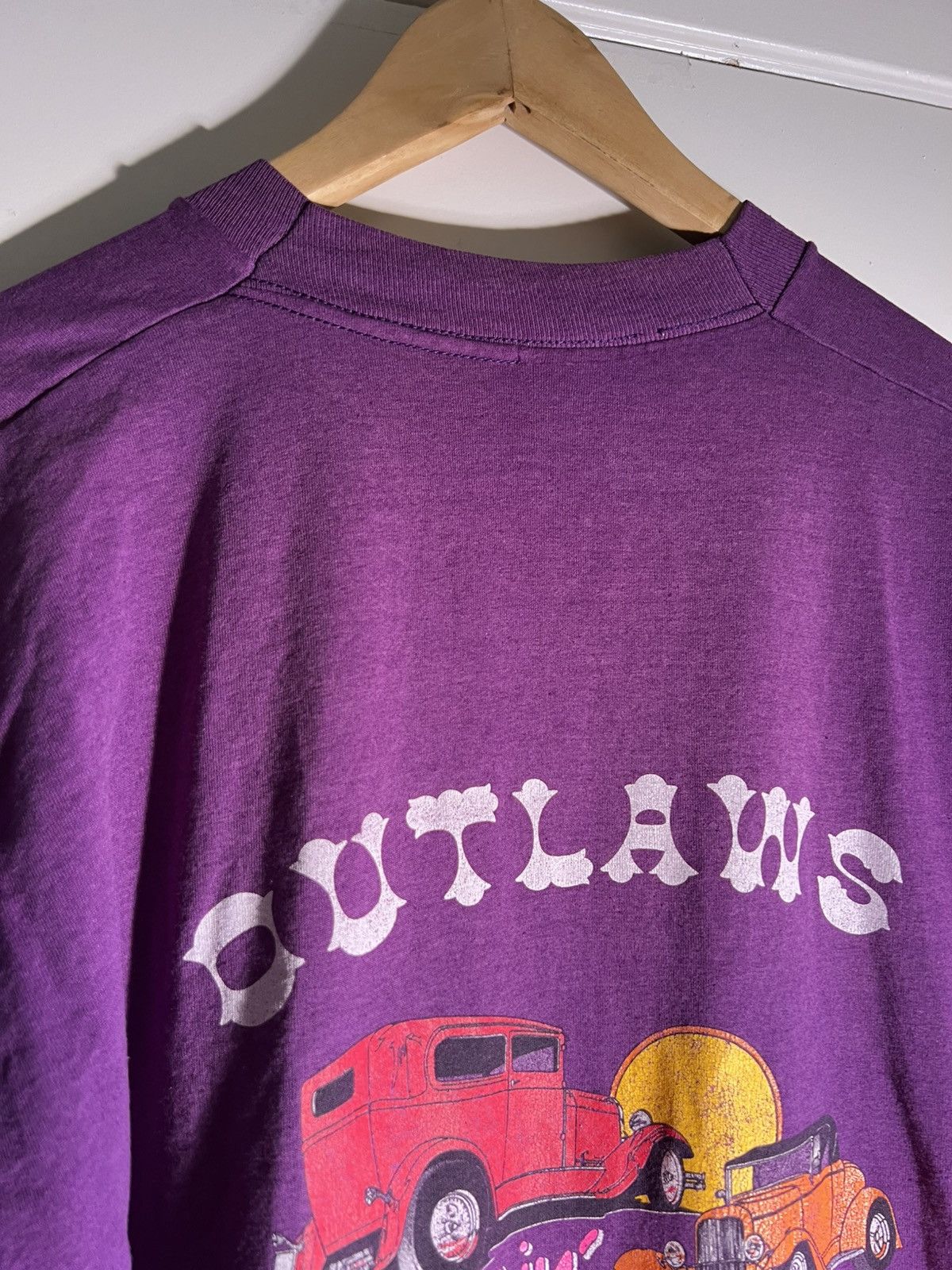 Vintage 80’s 90’s VTG Vintage Outlaws Cruisin’ Classics Retro Shirt Size US XL / EU 56 / 4 - 3 Thumbnail