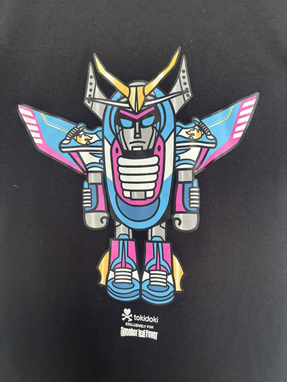 tokidoki Tokidoki x SneakerFever Gundam Robot Tee Black S Archive Size US S / EU 44-46 / 1 - 4 Thumbnail
