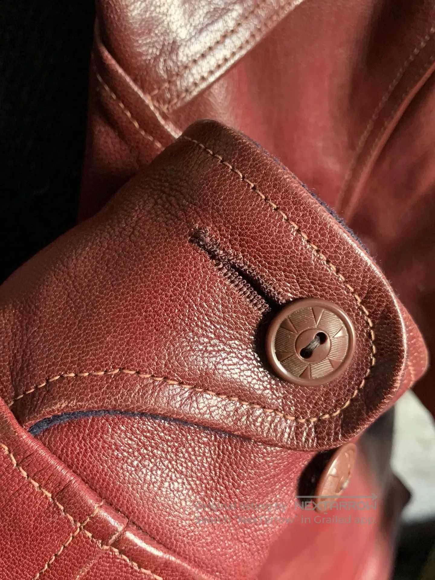Freewheelers freewheelers burgundy leather jacket. Size US M / EU 48-50 / 2 - 6 Thumbnail