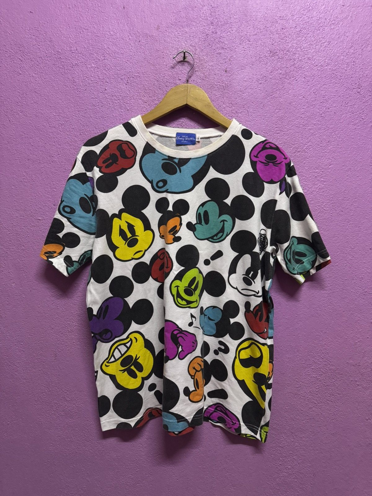 Disney Mickey Mouse Fullprints T-Shirts Size L Size US L / EU 52-54 / 3 - 1 Thumbnail