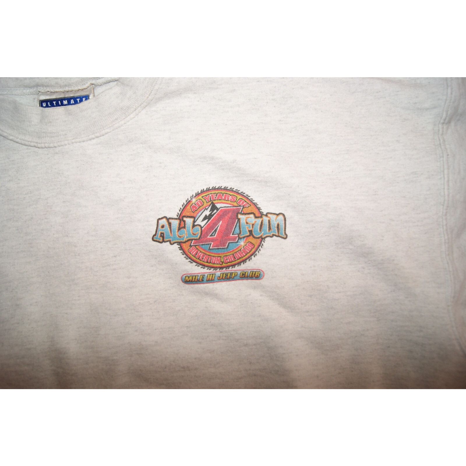 Hanes VTG Y2K Silverton Colorado Hi Jeep Club XL Sweatshirt 2 Side Size US XL / EU 56 / 4 - 6 Thumbnail