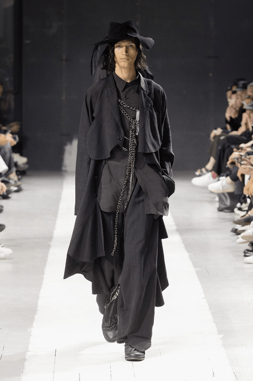 Yohji Yamamoto Yohji Yamamoto Pour Homme - LI/RY FLUTTERING PANTS Size US 30 / EU 46 - 9 Thumbnail