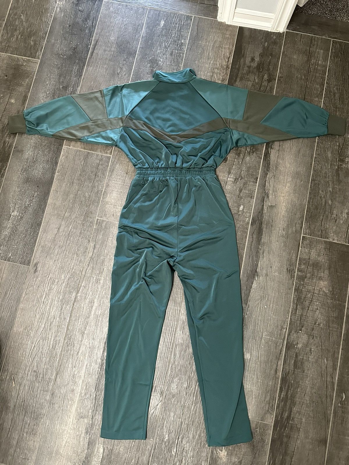 Kanye West × Yeezy Sample Unreleased Yeezy Season 5 Blue/Green Jumpsuit Size 30" / US 8 / IT 44 - 8 Thumbnail