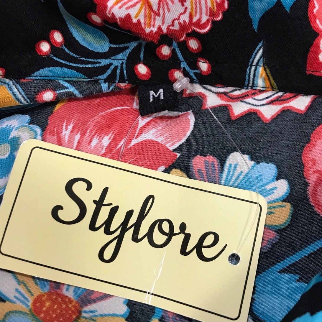 Other NWT Stylore Black Paisley Short Sleeve Men Shirt M Size US M / EU 48-50 / 2 - 3 Thumbnail