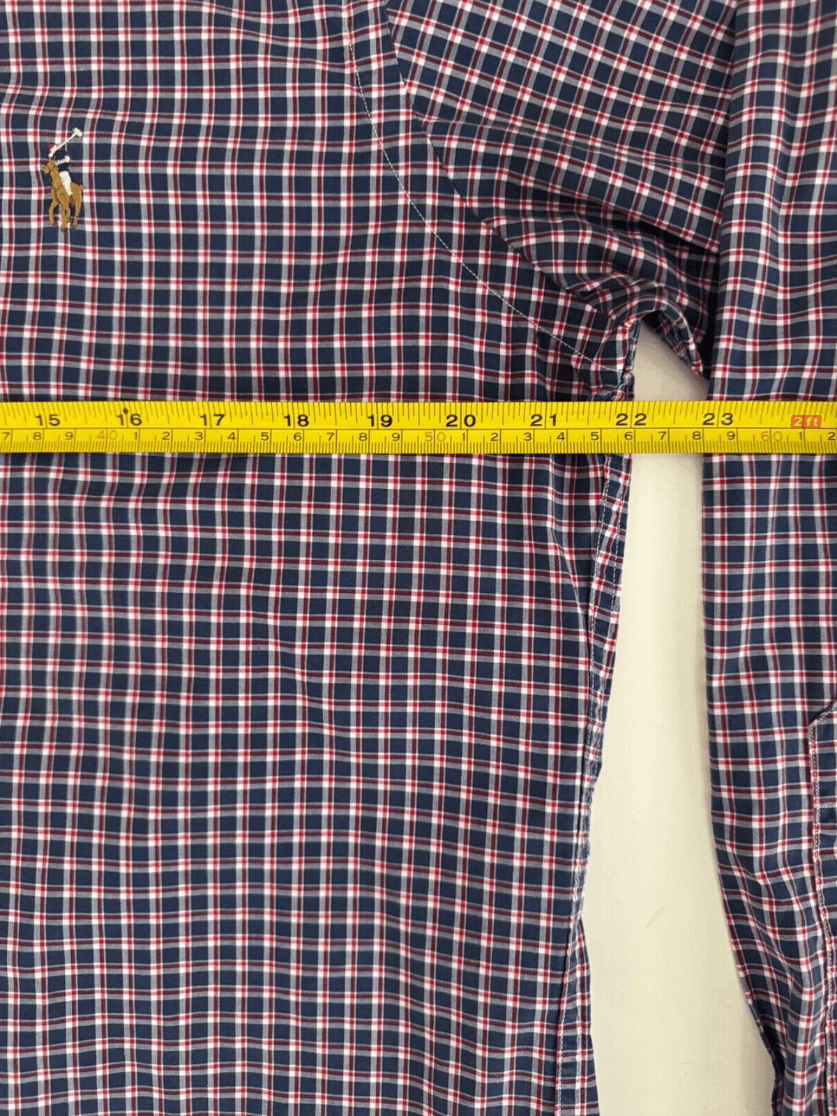 Polo Ralph Lauren Polo Ralph Lauren Men’s M Stretch Button Down Blue/Red Plaid Size US M / EU 48-50 / 2 - 4 Thumbnail