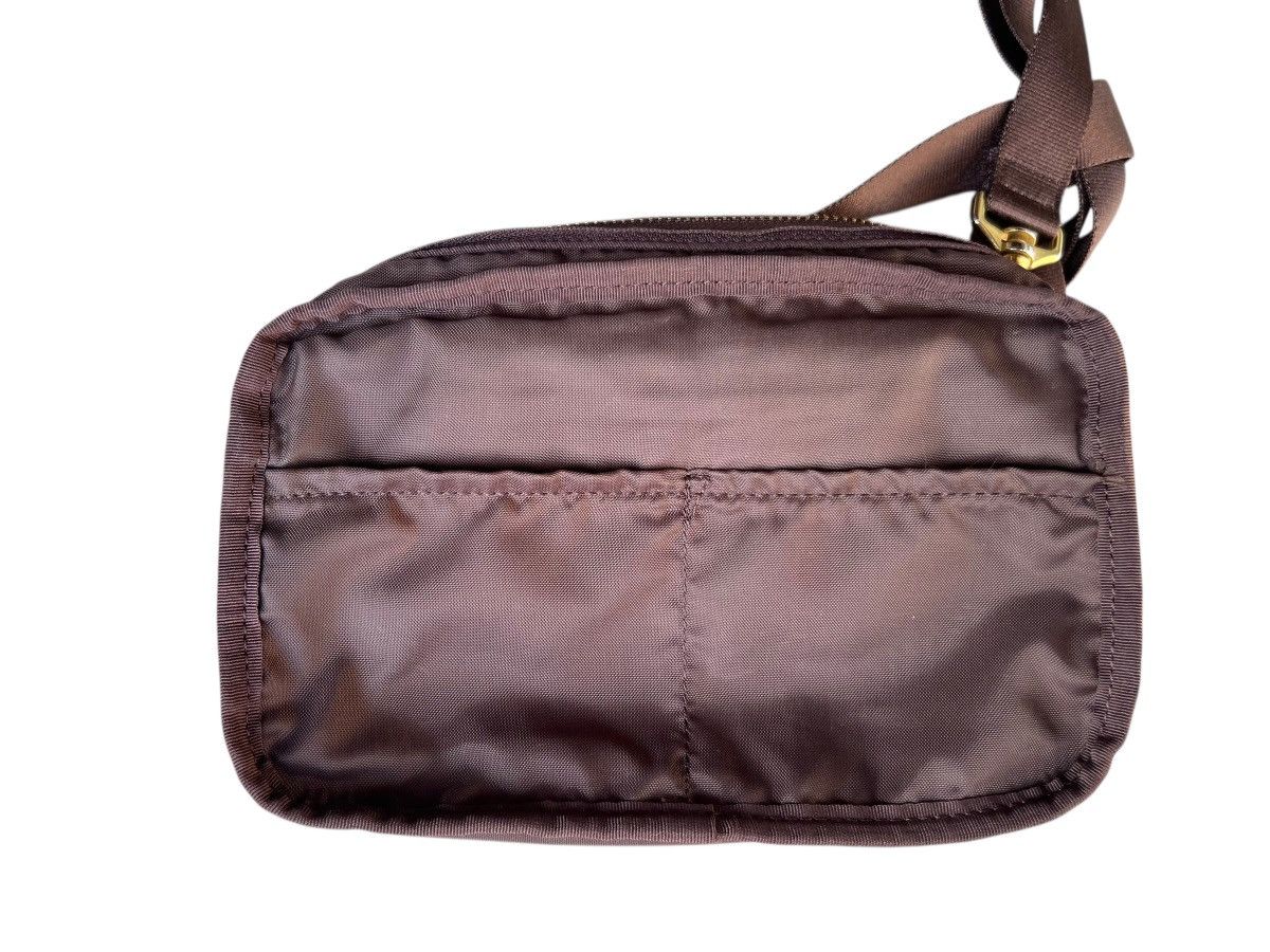 Porter By Yoshida Japan Distressed Coated Waxed Mini Bag