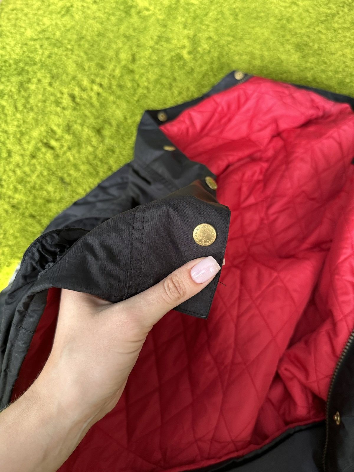 Barbour × Designer Barbour International nylon belted jacket Size XL / US 12-14 / IT 48-50 - 10 Thumbnail