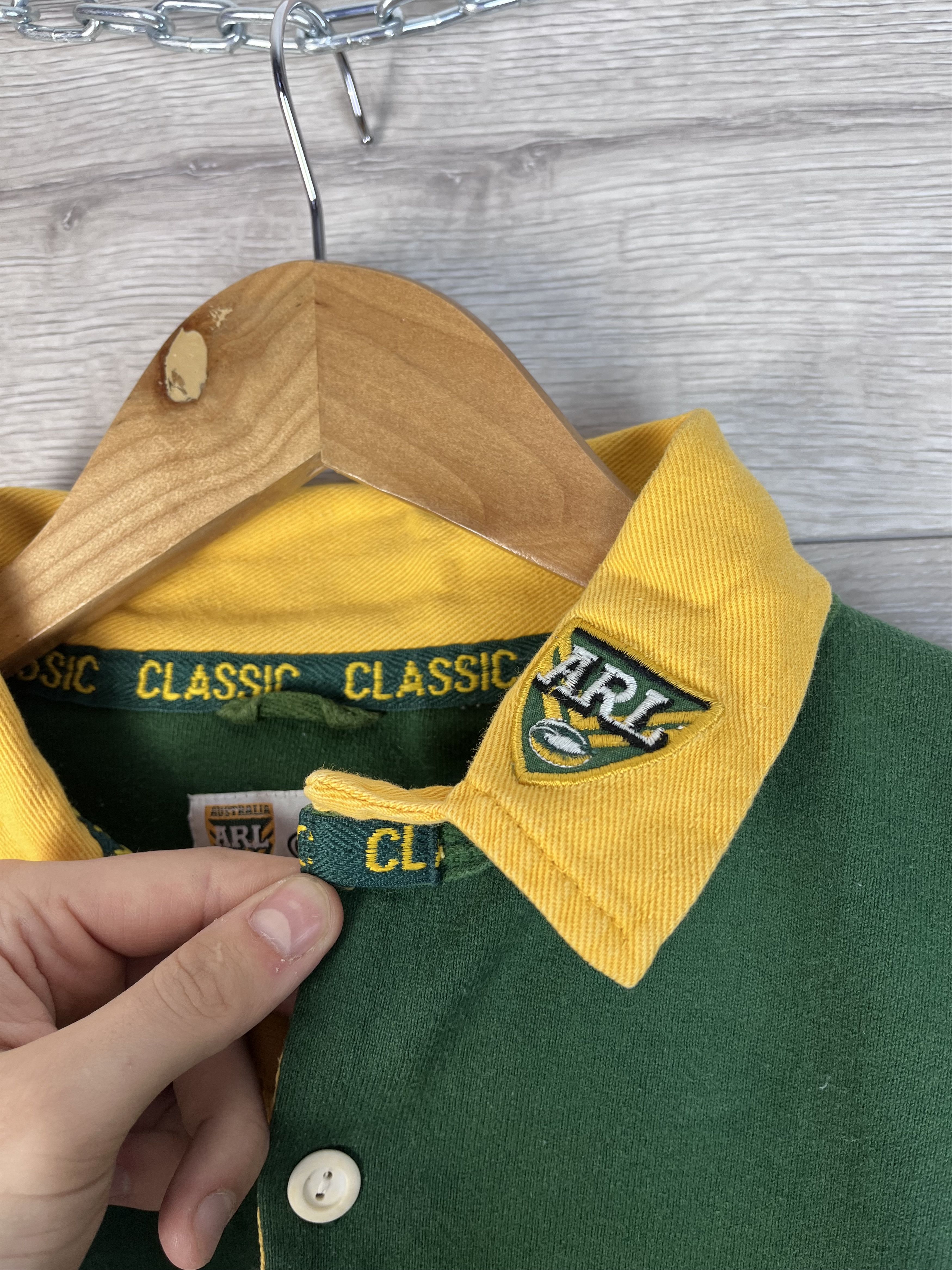 KangaROOS Vintage Australian Kangaroos Rugby League ARL Mens size L Size US L / EU 52-54 / 3 - 6 Thumbnail