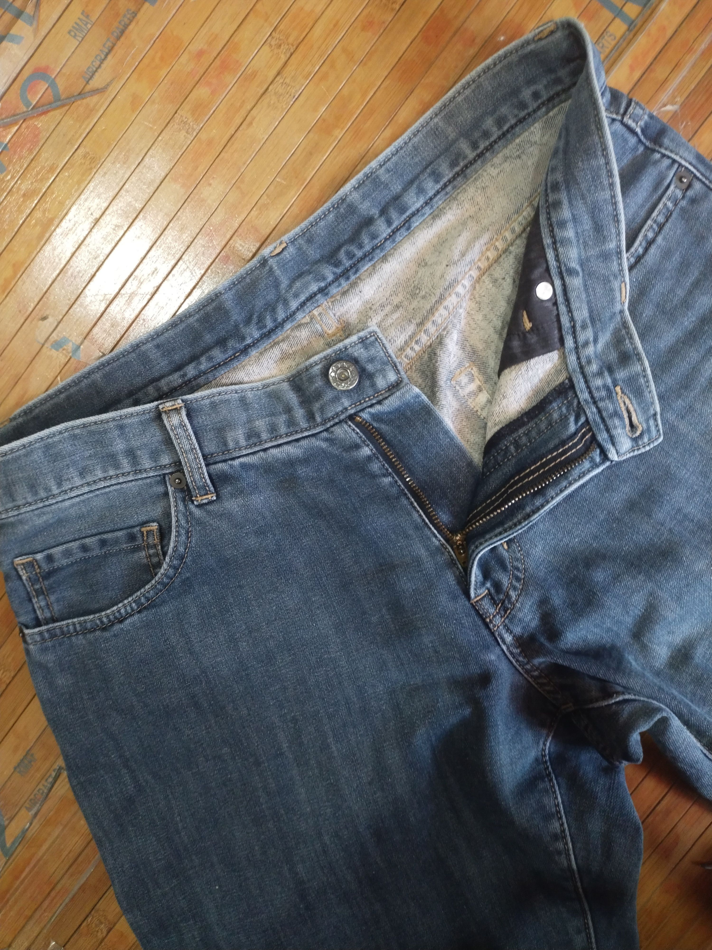Vintage Jeans Topvelu Sz 85CM / 33" Size US 33 - 6 Thumbnail