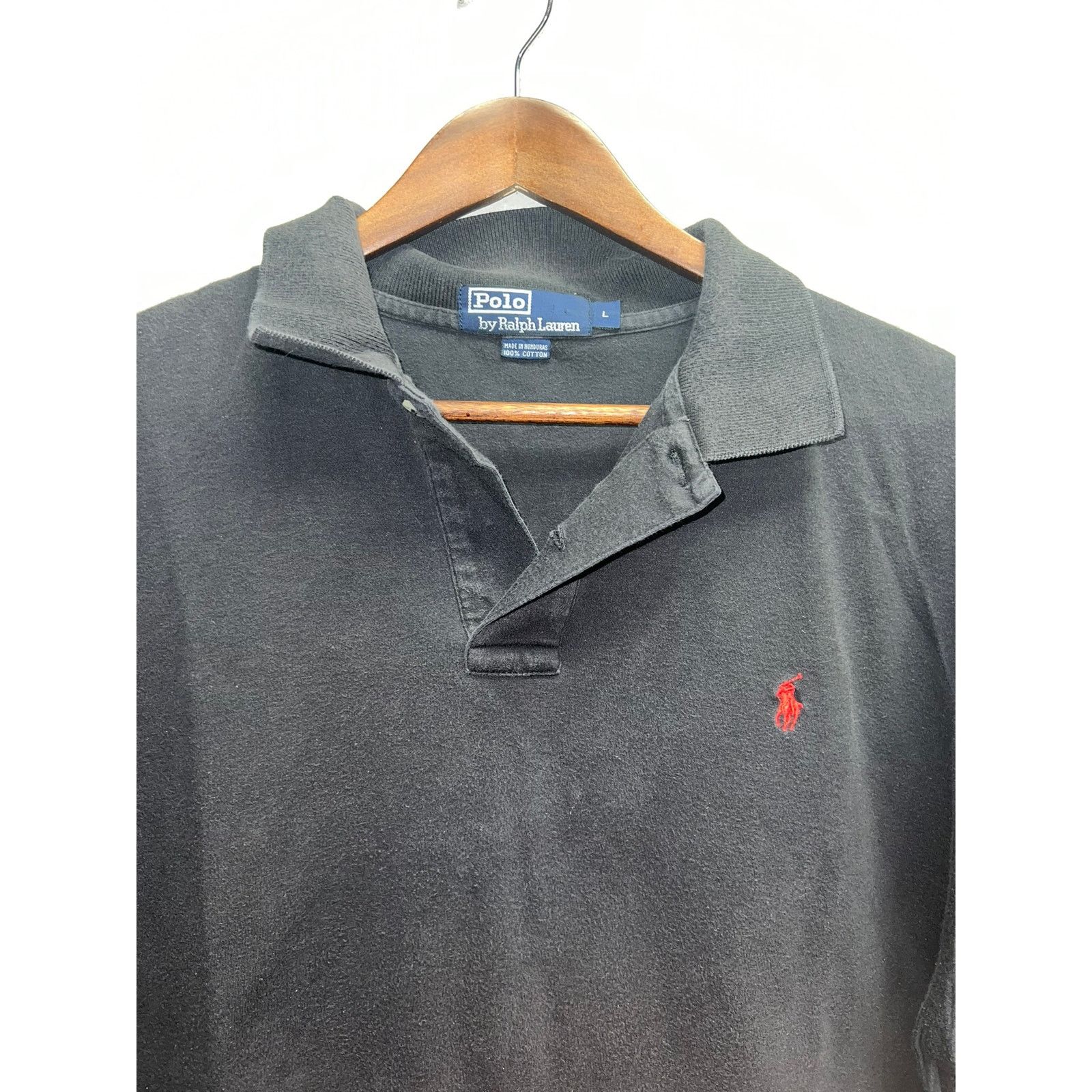 Polo Ralph Lauren Polo Ralph Lauren Polo Shirt Black Red Golf Preppy PRL Large Size US L / EU 52-54 / 3 - 2 Thumbnail