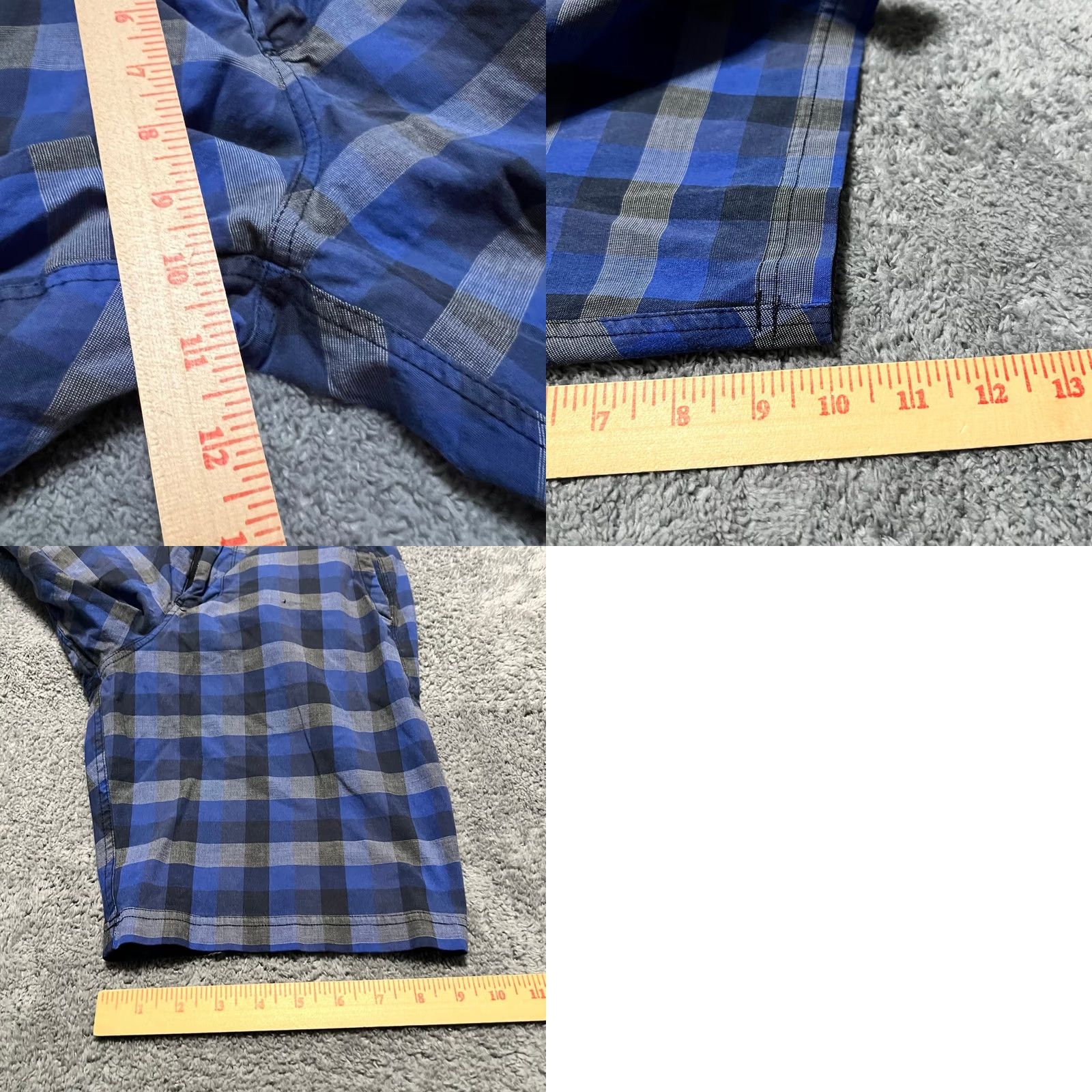Lululemon Lululemon Plaid Commission Shorts Mens 30 10" Inseam Blue Regular Chino Men Mens Size US 30 / EU 46 - 8 Thumbnail