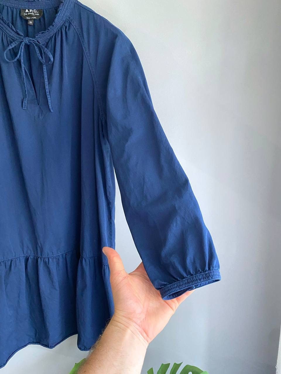 A.P.C. A.P.C. Rue Madame Paris Natalia Cotton-Blend Dress, Size 38 Size M / US 6-8 / IT 42-44 - 8 Thumbnail