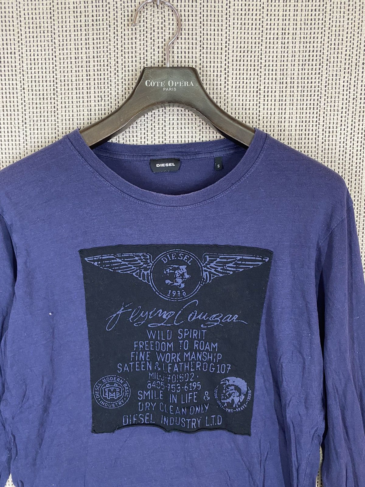 Diesel × Japanese Brand Diesel spellout tshirt longsleeve size s fits m Size US S / EU 44-46 / 1 - 3 Thumbnail