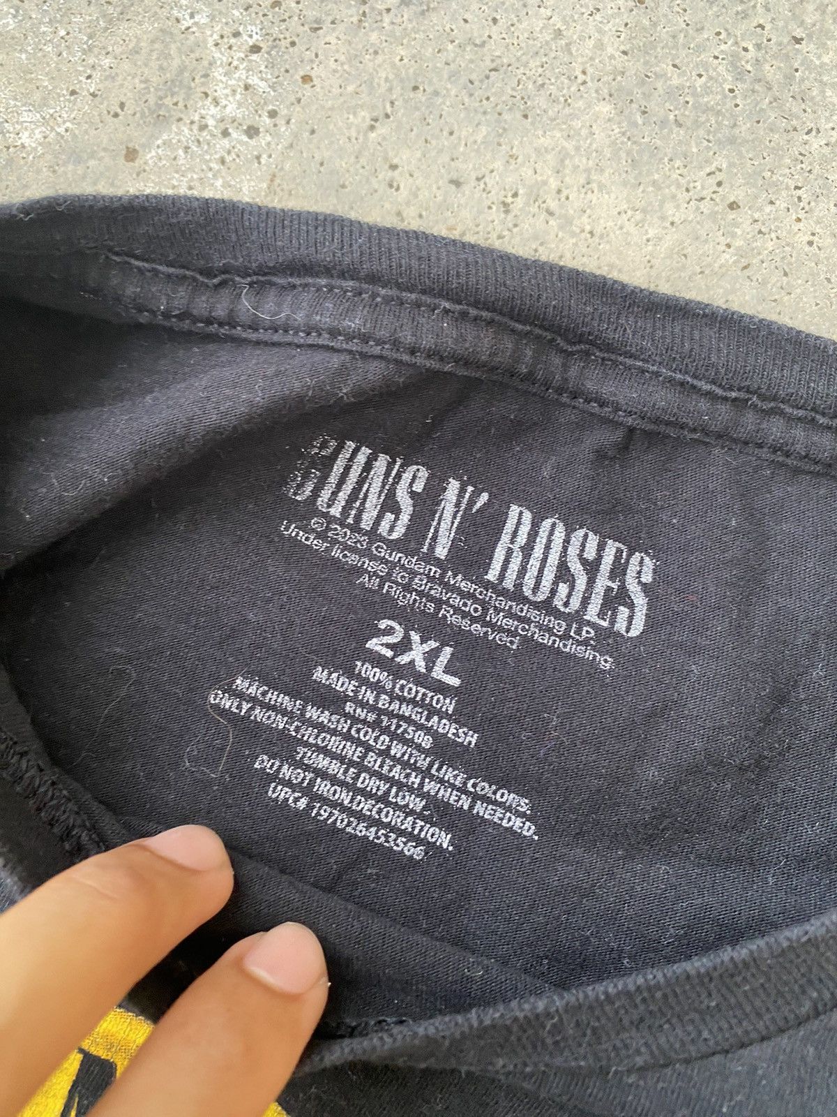 Vintage Gun n Roses Band Tees Size US XXL / EU 58 / 5 - 3 Thumbnail