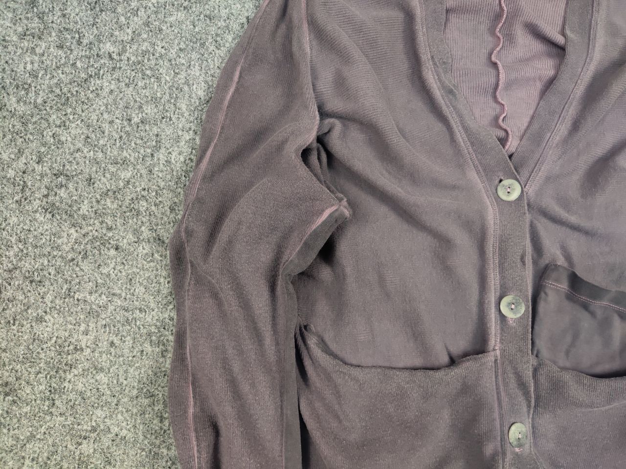 Other Grizas garment dyed Knit Lagenlook Oversized Long Cardigan Size M / US 6-8 / IT 42-44 - 7 Thumbnail