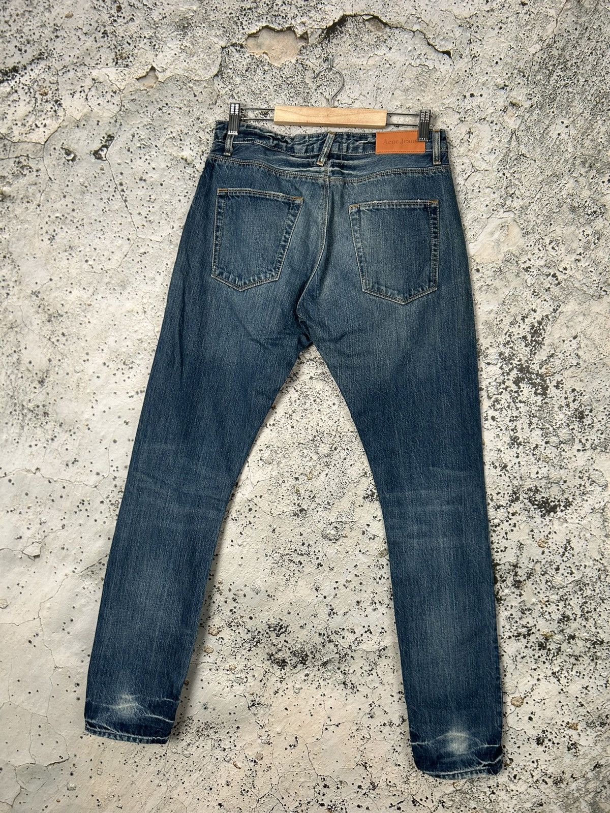 Acne Studios Vintage Acne Action Jeans Hug Lost&Found Designer Grunge Size US 27 - 4 Thumbnail