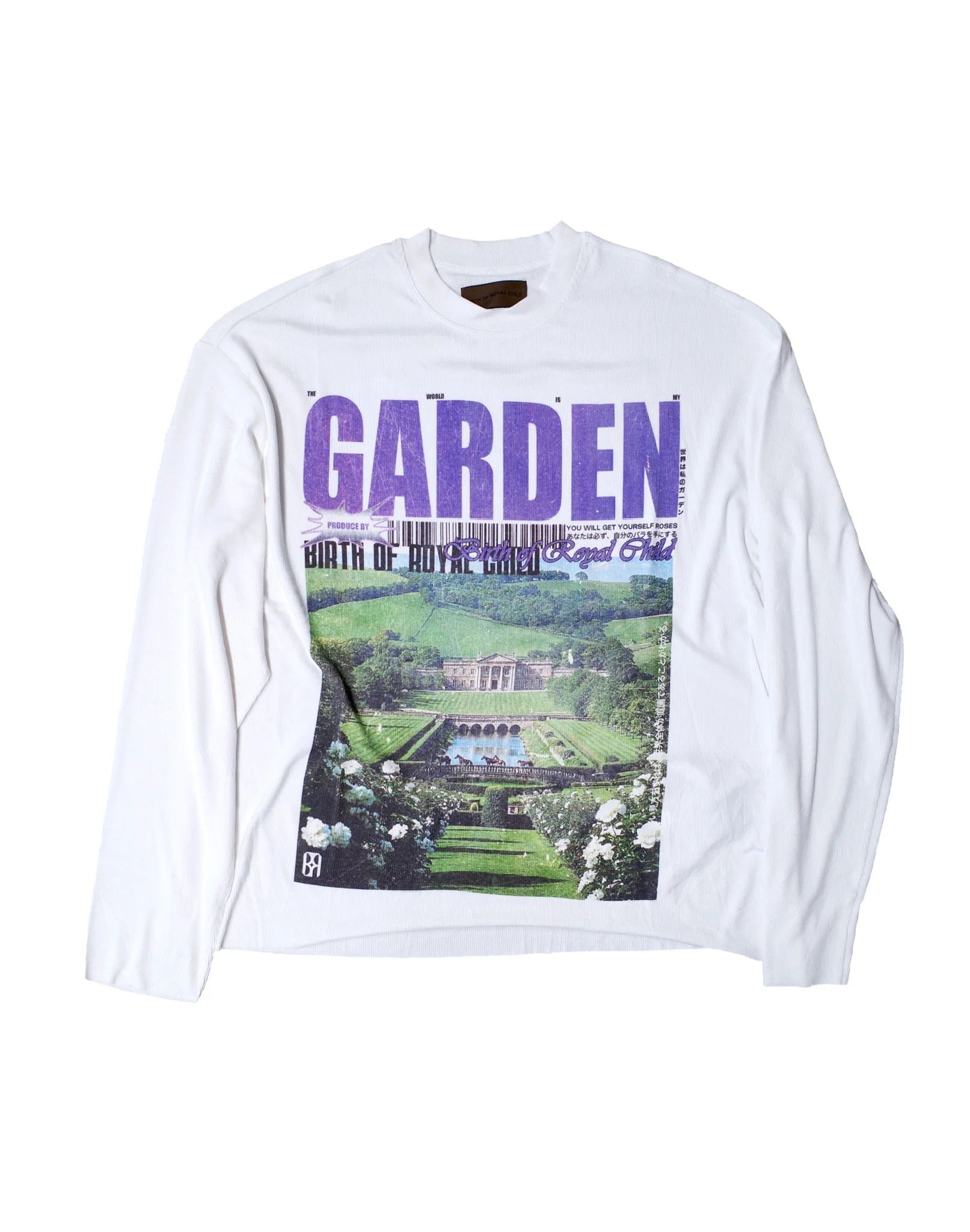 Birth of Royal Child Birth of Royal Child 'Rose Garden' White LS Tee Size US L / EU 52-54 / 3 - 1 Preview