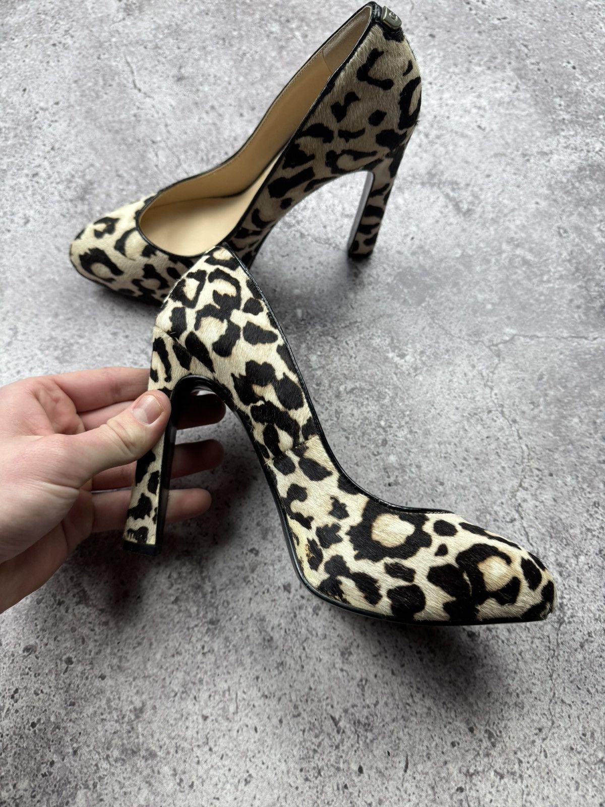 Guess Avant Garde Japanesse Leopard Printed Hells Y2K Boots 00’s Size US 7 / IT 37 - 9 Thumbnail