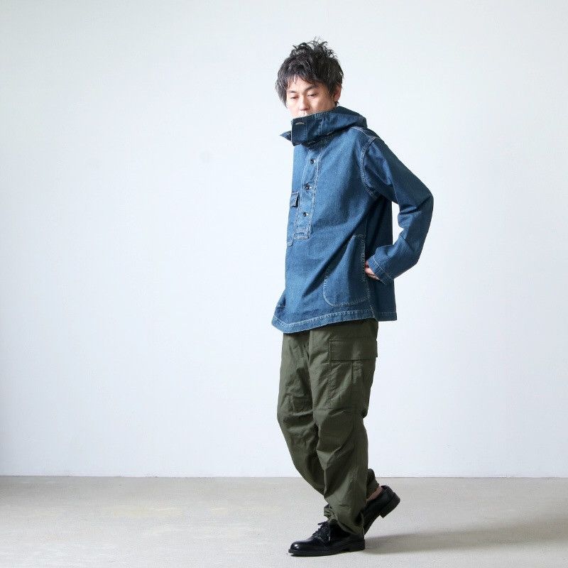 Engineered Garments (Ordinary Fits) Re:Ordinary Gunner Smock Denim Anorak Parka Size US M / EU 48-50 / 2 - 15 Thumbnail