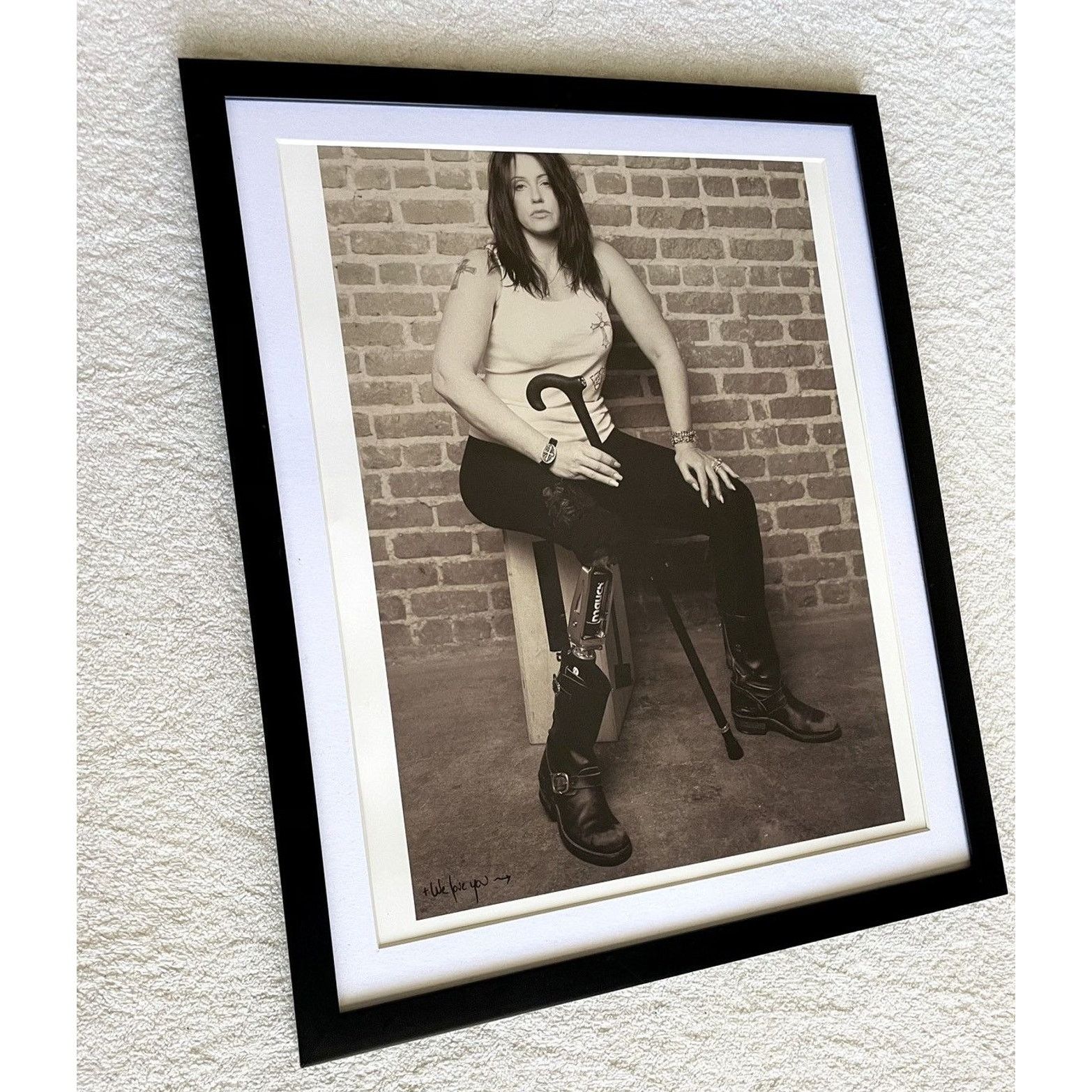 Chrome Hearts × Vintage Chrome Hearts vintage look 9x11 Framed poster Size ONE SIZE - 2 Thumbnail