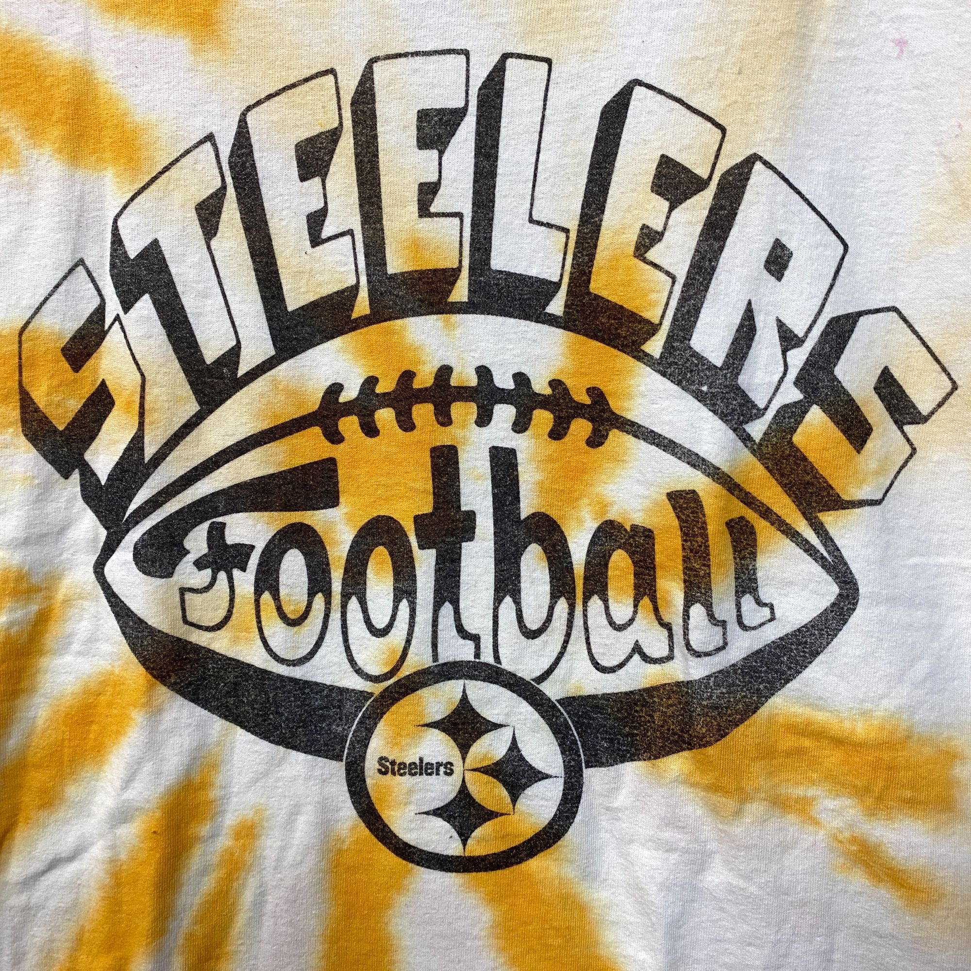 Junk Food Junk Food Pittsburgh Steelers Football Tie Dye T-Shirt Mediu Size US M / EU 48-50 / 2 - 2 Thumbnail