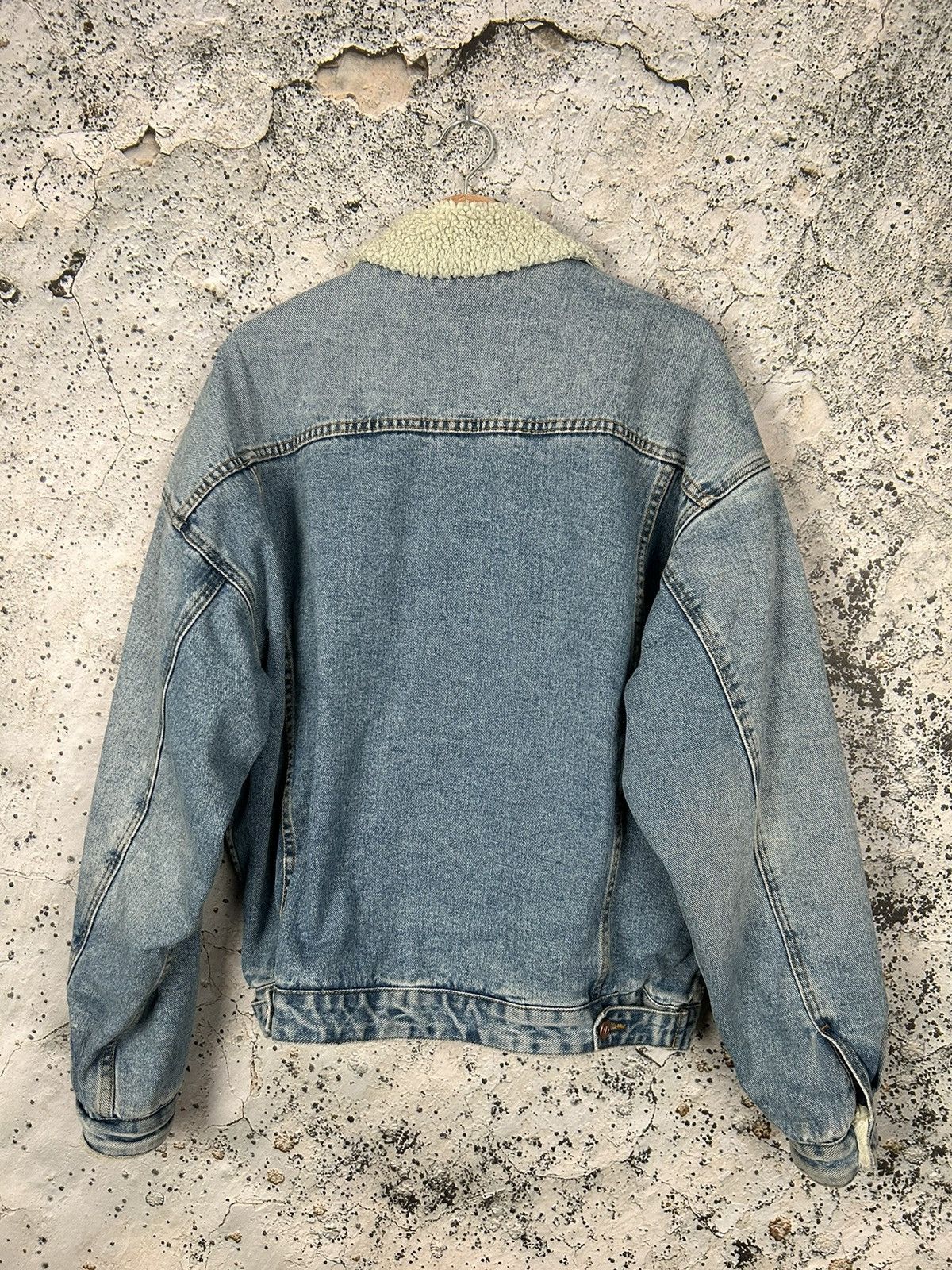 Asos Asos Denim Sherpa Jacket Trucker Winter Streetwear Hype Size US M / EU 48-50 / 2 - 4 Thumbnail