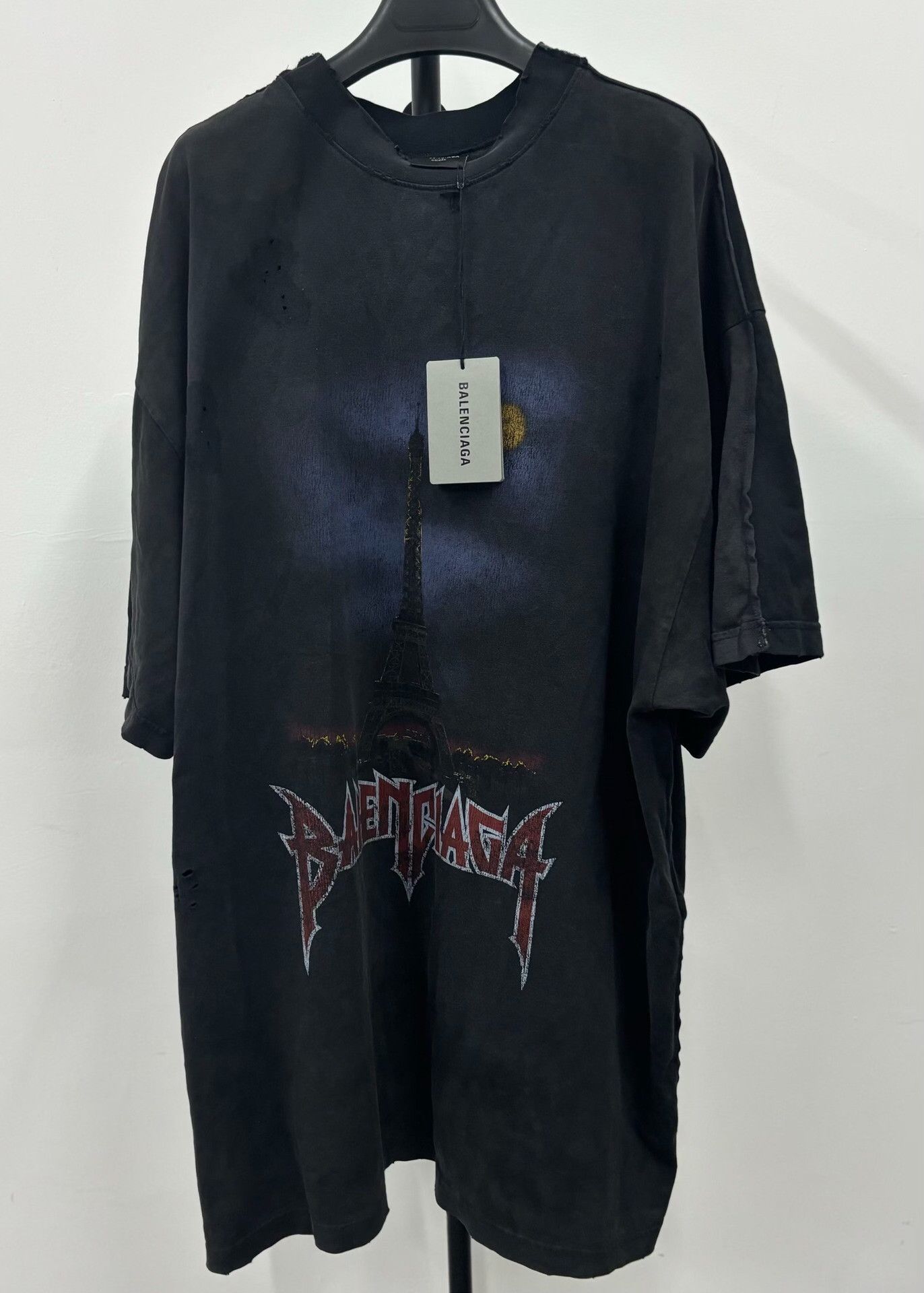 Balenciaga balenciaga fw24 logo oversized t-shirt Size US M / EU 48-50 / 2 - 1 Thumbnail