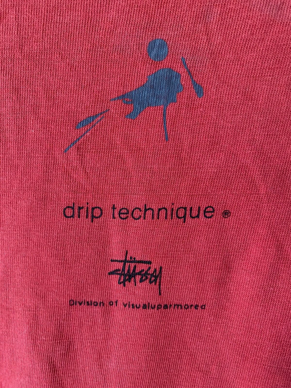 Stussy 1990s WTAPS X Stussy logo tee Size US XL / EU 56 / 4 - 11 Thumbnail