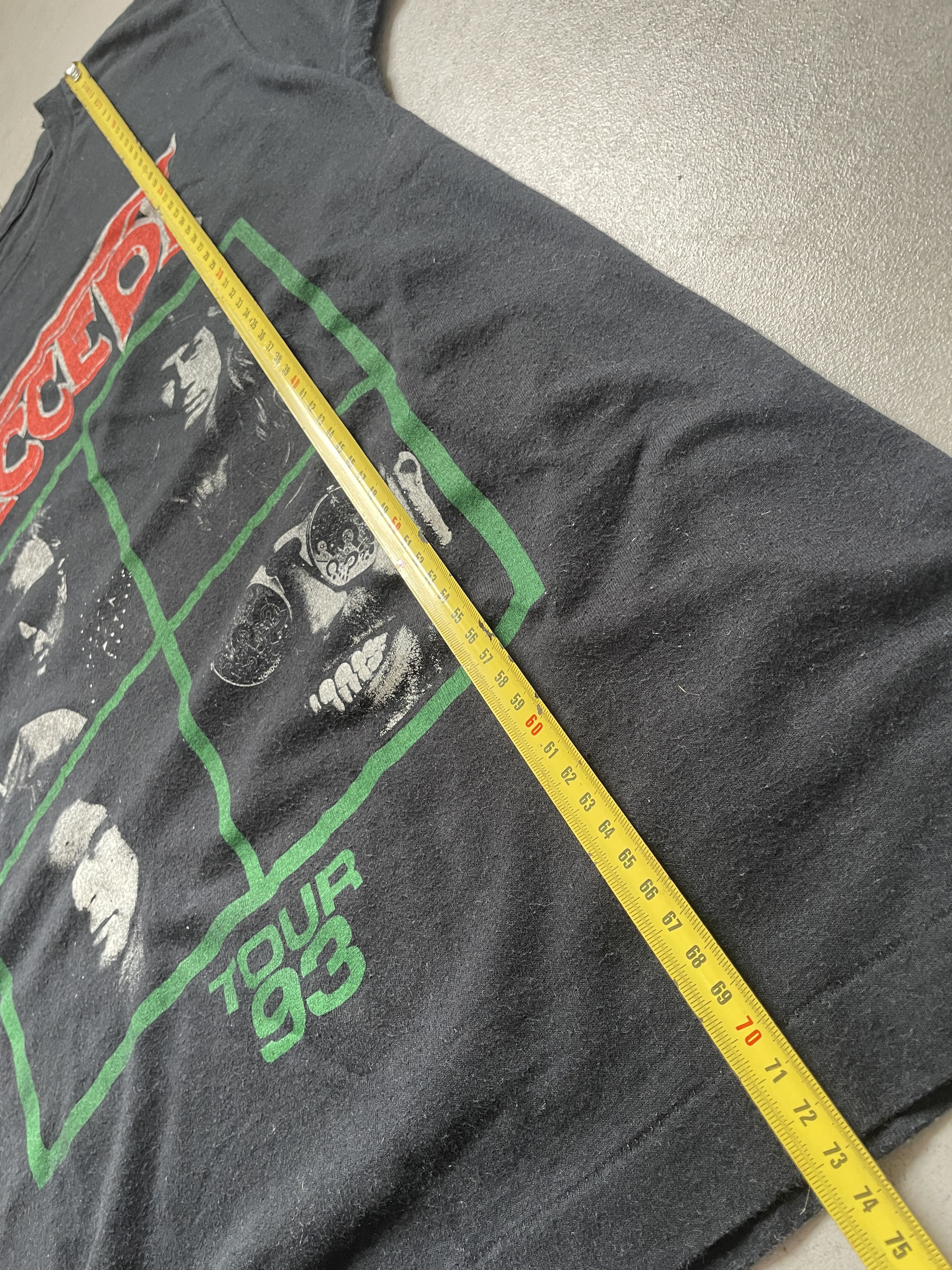 Band Tees VINTAGE ACCEPT 93 TOUR OBJECTION OVERRULED SINGLE STITCH TEE Size US M / EU 48-50 / 2 - 8 Thumbnail