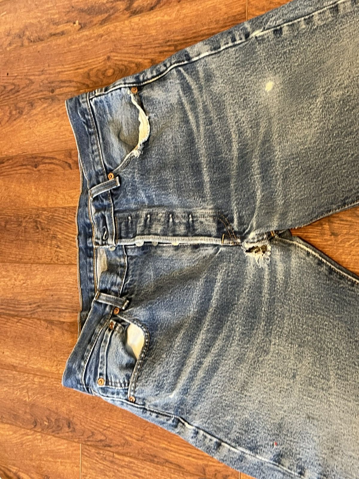 Levi's × Levi's Vintage Clothing × Vintage Vintage Button Fly Levis Jeans 34/32 Size US 34 / EU 50 - 5 Thumbnail
