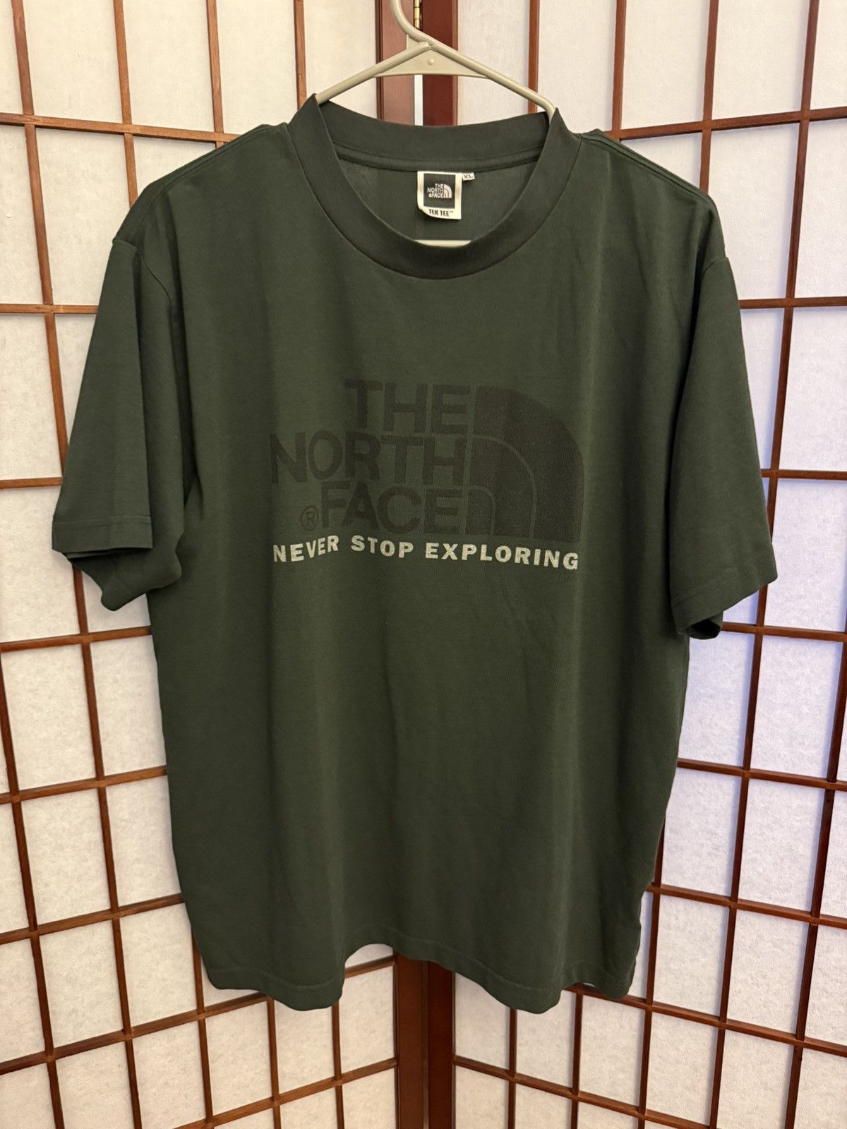 The North Face JAPANESE Tek Tee Size US XL / EU 56 / 4 - 1 Thumbnail