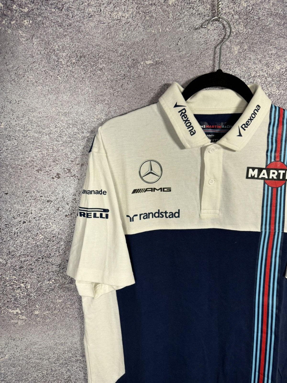 Formula 1 × Hackett × Mercedes-Benz Williams Martini Racing Team Hackett F-1 Mercedes Benz L sz Size US L / EU 52-54 / 3 - 2 Thumbnail