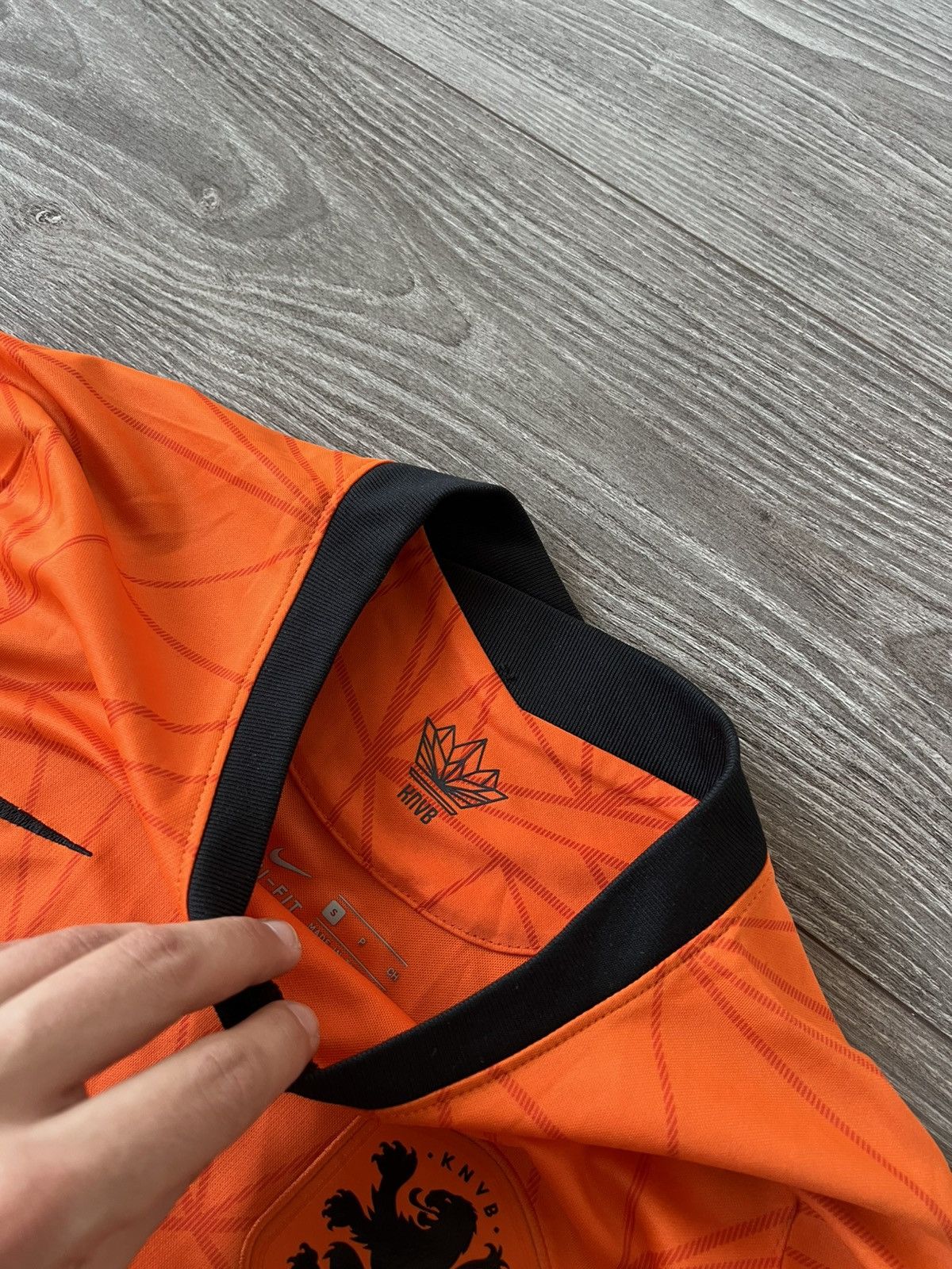 Nike Nike Netherlands KNVB Home Football Lion Jersey T-Shirt Size US S / EU 44-46 / 1 - 18 Thumbnail